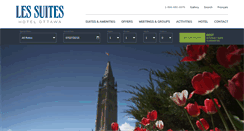 Desktop Screenshot of les-suites.com