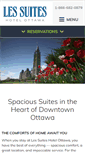 Mobile Screenshot of les-suites.com
