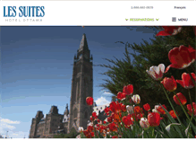 Tablet Screenshot of les-suites.com